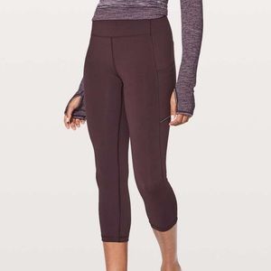 Lululemon speed up crop 21”